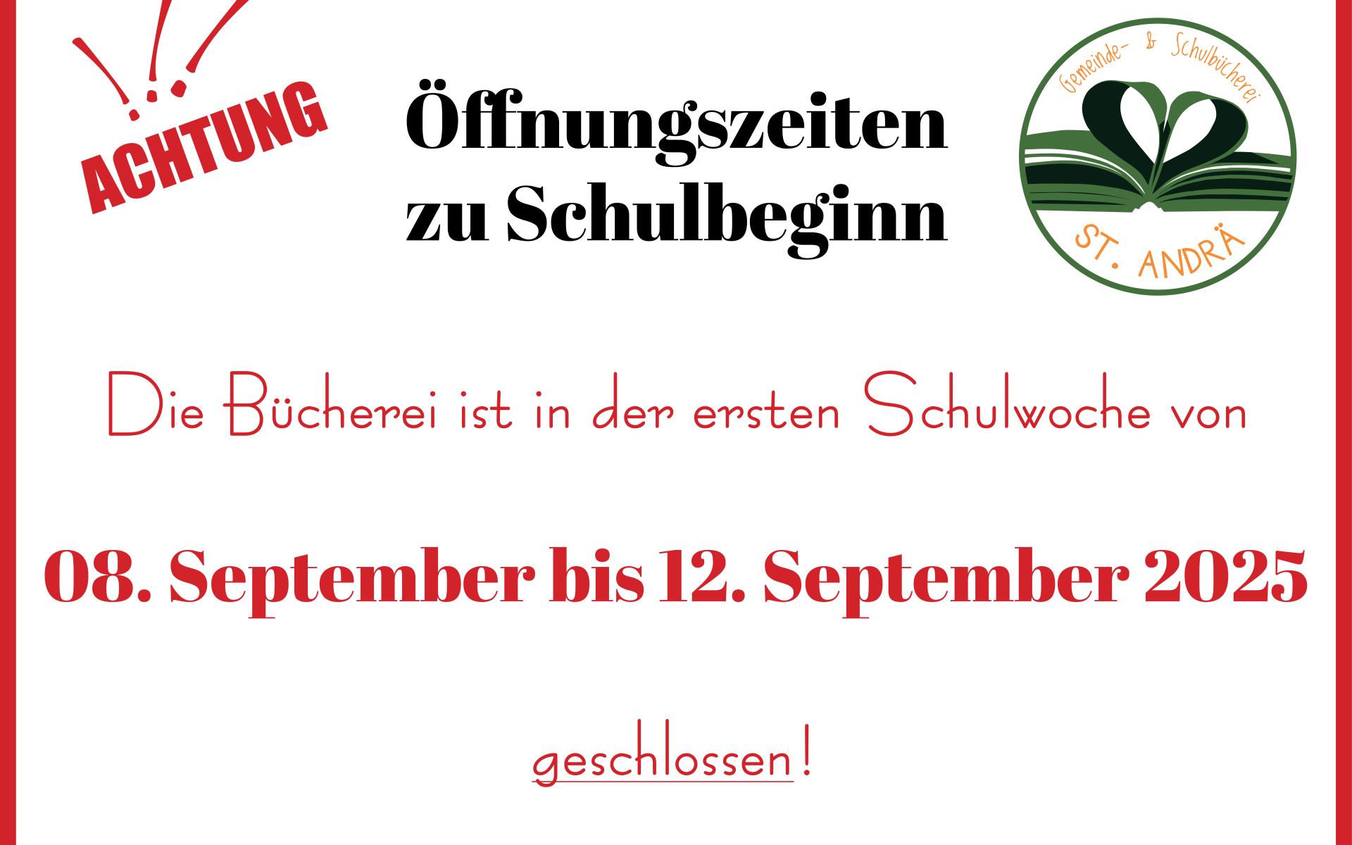 Öffnungszeiten