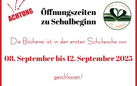 Öffnungszeiten